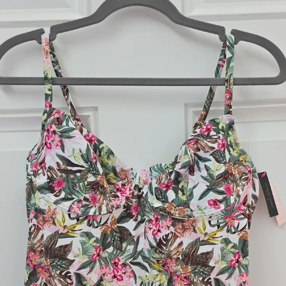 Victoria's Secret Pink Floral Swimwear. Size XL. NWT - Picture 3 of 10